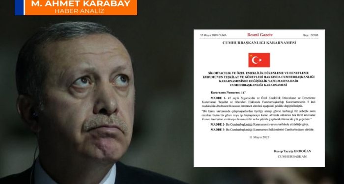 Erdoğan, ‘kaybettim’ genelgesi yayınladı