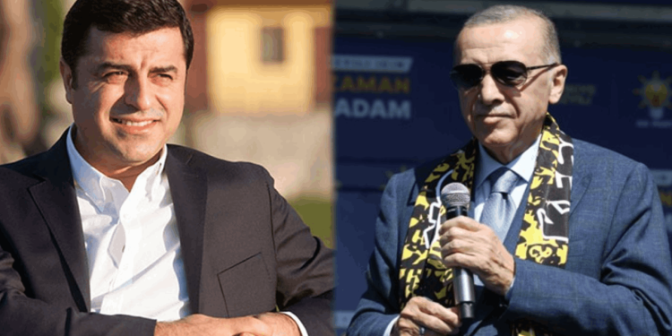 Erdoğan'ın Edirne paylaşımına, Demirtaş'tan 'bi tanesi' göndermeli yanıt: Fikrim hala değişmedi