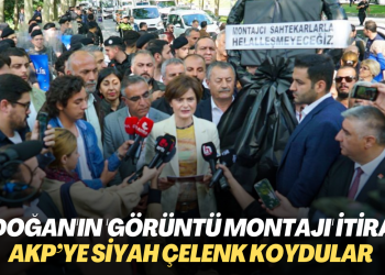 Erdoğan’ın ‘görüntü montajı’ itirafı sonrası AKP’ye siyah çelenk: ‘Helalleşmeyeceğiz hesaplaşacağız’