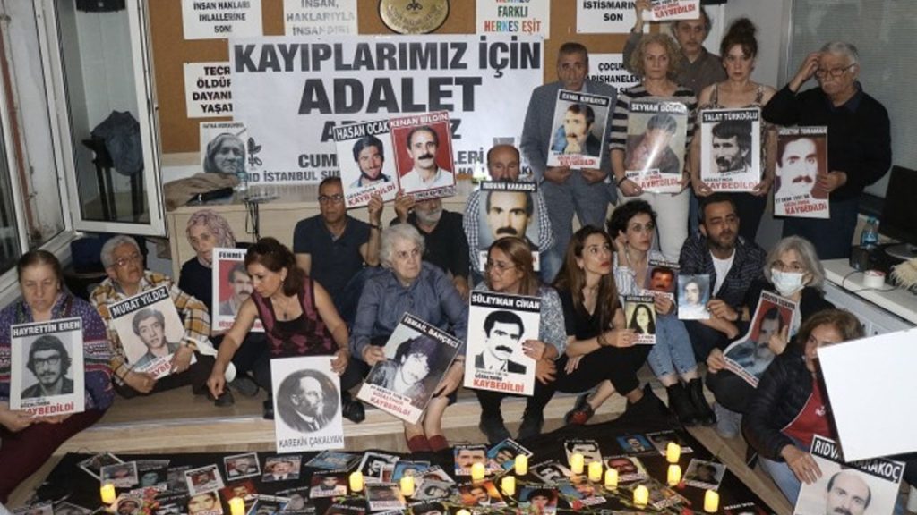 Gözaltında kaybedilenler anıldı: ‘Failler yargılanana kadar mücadele devam’