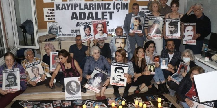 Gözaltında kaybedilenler anıldı: ‘Failler yargılanana kadar mücadele devam’
