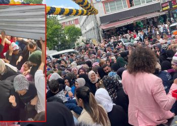 İndirimli ürünler izdihama neden oldu