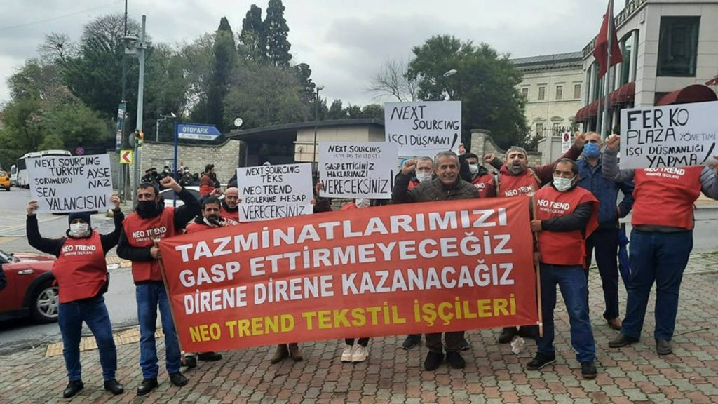 İşçilerin tazminatlarını ödemeden kapanan şirkete tepkiler sürüyor