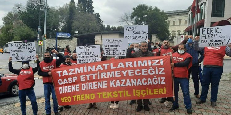 İşçilerin tazminatlarını ödemeden kapanan şirkete tepkiler sürüyor