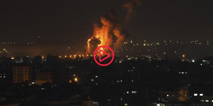 İsrail, Gazze'ye hava saldırısı düzenledi