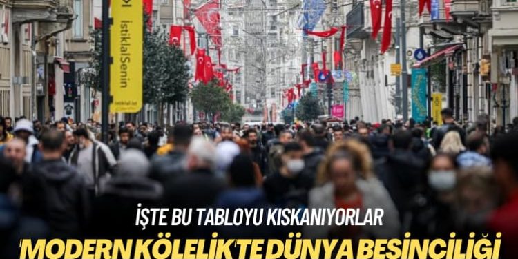 İşte bu tabloyu kıskanıyorlar: Türkiye, ‘modern kölelik’te dünya beşincisi