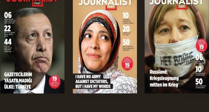 Journalist Post, 3 Mayıs Dünya Basın Özgürlüğü Günü’nde 3 ayrı kapak dosyası ile yayında