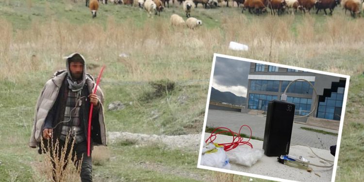 Kat kat giyindiği için ‘canlı bomba’ zannedilerek ihbar edilen kişi, çoban çıktı