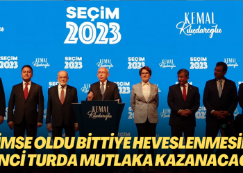 Kılıçdaroğlu: Kimse oldu bittiye heveslenmesin, ikinci turda mutlaka kazanacağız