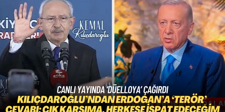 Kılıçdaroğlu’ndan Erdoğan’a ‘terör’ cevabı: Çık karşıma, herkese ispat edeceğim
