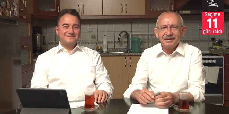 Kılıçdaroğlu'nun mutfağına Babacan konuk oldu