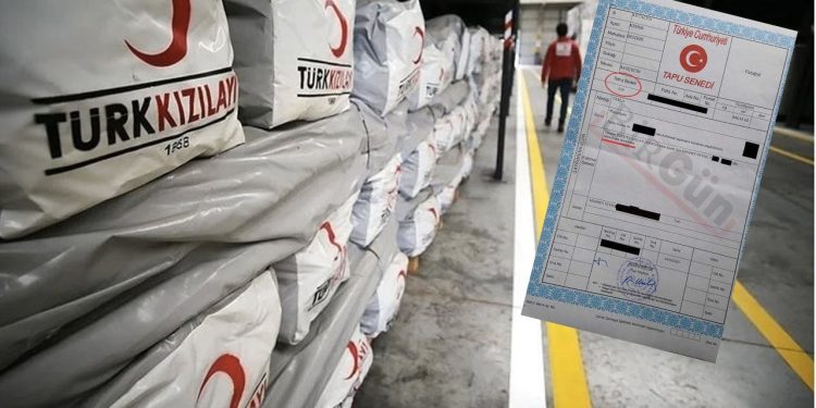 Kızılay milyonlarca lira değerindeki arsayı bağışlamış