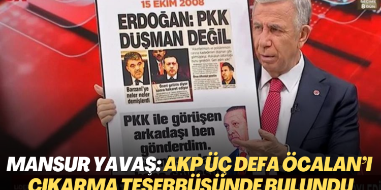 Mansur Yavaş: AKP üç defa Öcalan’ı çıkarma teşebbüsünde bulundu