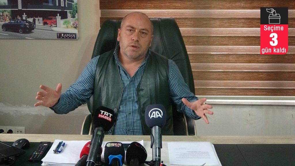 Memleket Partisi Uşak İl Başkanı  istifa ederek Erdoğan'a desteğini açıkladı