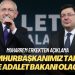 Muharrem Erkek’ten açıklama: Cumhurbaşkanımız takdir ederse adalet bakanı olacağım