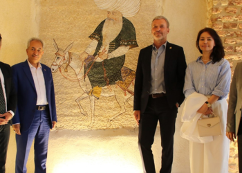 Nasreddin Hoca’yı araştırmak için Almanya’dan Akşehir’e geldiler