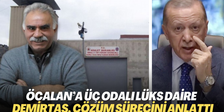 Öcalan’a üç odalı lüks bir daire yapılmıştı: Demirtaş, çözüm sürecinde bilinmeyenleri anlattı