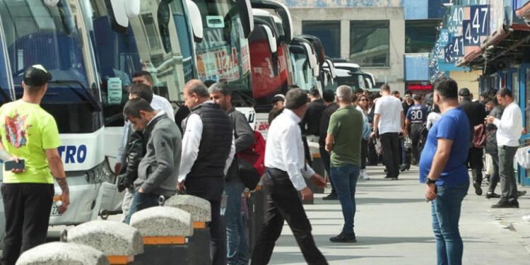 Otogarda ikinci tur seçim hareketliliği