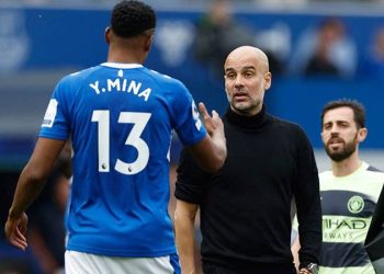 Pep Guardiola'dan Yerry Mina'ya sert tepki: Futboldan uzaklaşma!