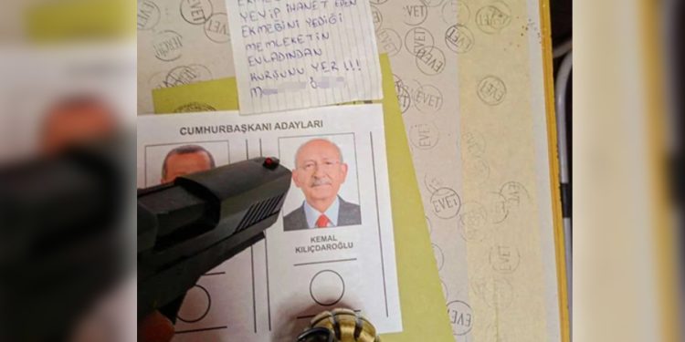 RİZE | Oy kabinine silahla girdi, Kılıçdaroğlu’nu ölümle tehdit etti