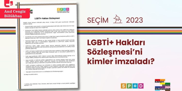 SPoD’un LGBTİ+ Hakları Sözleşmesi’ni 58 vekil adayı imzaladı