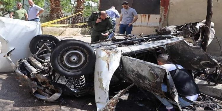 Şam'da patlama: Beş polis yaralandı