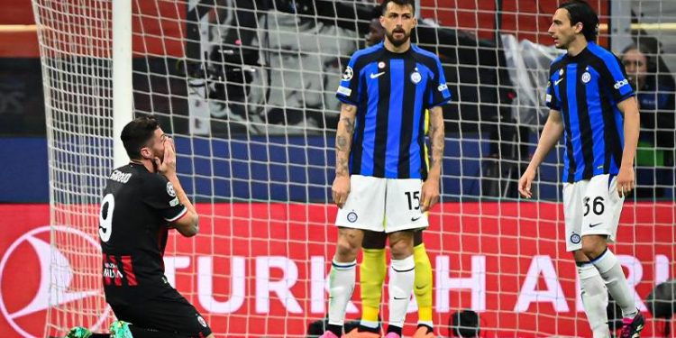 Şampiyonlar Ligi'nde Milano derbisini Inter kazandı, İstanbul yolunda avantajı kaptı