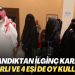 Sandıktan ilginç kare: Katarlı ve 4 eşi de oy kullandı