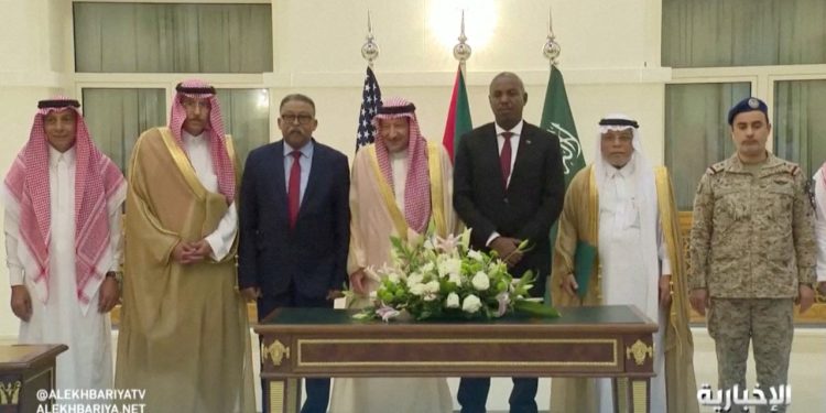 Sudan'da ordu ve HDK arasında 'Cidde Bildirgesi imzalandı