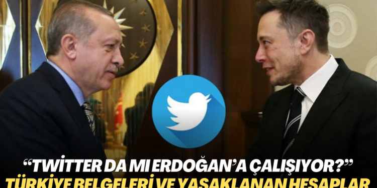 “Twitter da mı Erdoğan’a çalışıyor?” Türkiye belgeleri ve yasaklanan hesaplar paylaşıldı