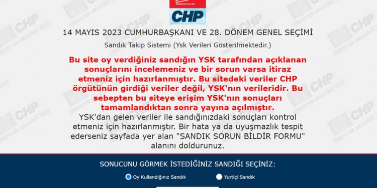 YSK’nin sandık sonuçları vatandaşların denetime açıldı