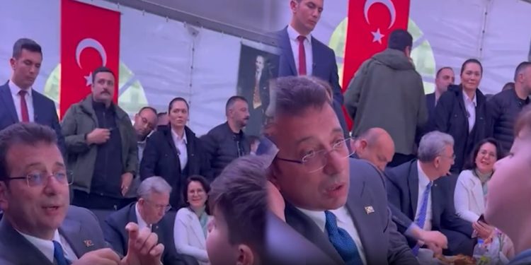 Yavaş'ın torunu sordu, İmamoğlu cevapladı: Yavaş: Torunum başkanımızı biraz terletse de...