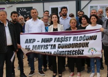 Yeşil Sol Parti Hatay’da: Tek adamı 28 Mayıs’ta göndereceğiz