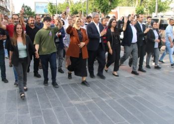 Yeşil Sol Parti’den Êlih’te gövde gösterisi