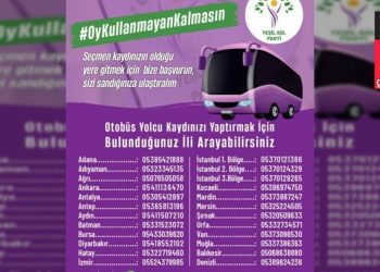 Yeşil Sol Parti’den hareketli seçmene: Yeter ki bizi arayın