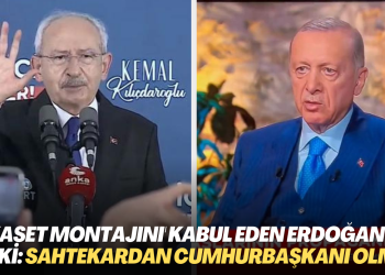 ‘Kaset montajını’ kabul eden Erdoğan’a Kılıçdaroğlu‘ndan tepki: Sahtekardan Cumhurbaşkanı olmaz