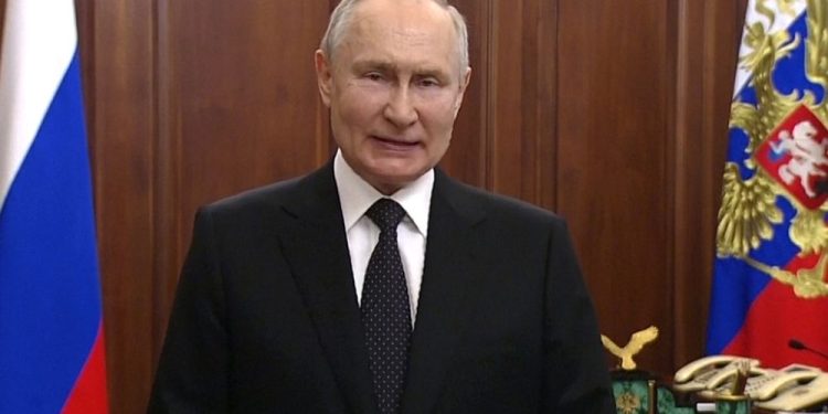 Rusya lideri Putin: Wagner’in eylemi silahlı isyan ve hainler cezalandırılacak