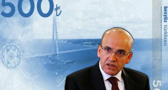 500 TL’lik banknotlar ve 5 TL’lik madeni paraların tanıtımını Şimşek yapacak!