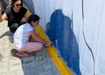 Semsûr’da çocuklar graffiti etkinliğinde buluştu