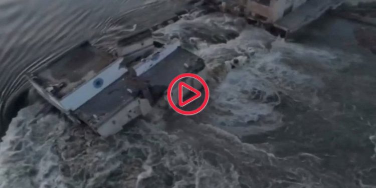 AB, NATO ve İngiltere'den Kakhovka Barajı'nın vurulmasına tepki