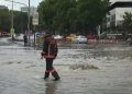 Ankara'da yağmur sonrası ortaya çıkan görüntüler