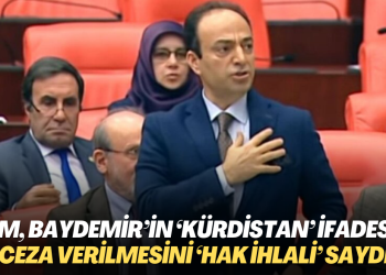 AİHM, Baydemir’in ‘Kürdistan’ ifadesine ceza verilmesini ‘hak ihlali’ saydı