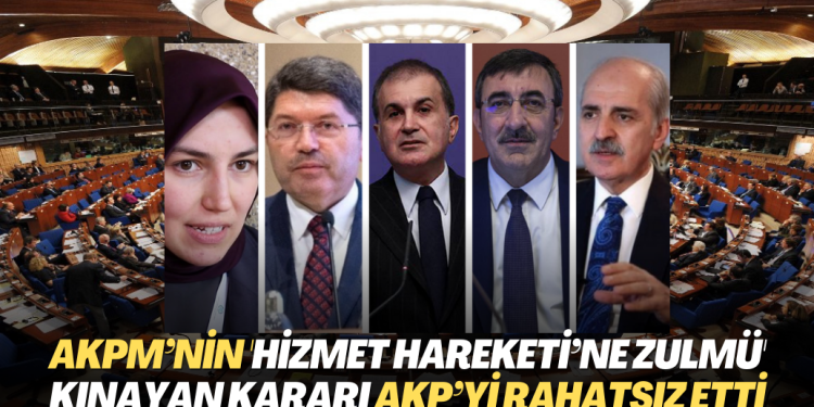 AKPM’nin Hizmet Hareketi’ne yapılan zulmü kınayan kararı AKP’yi rahatsız etti
