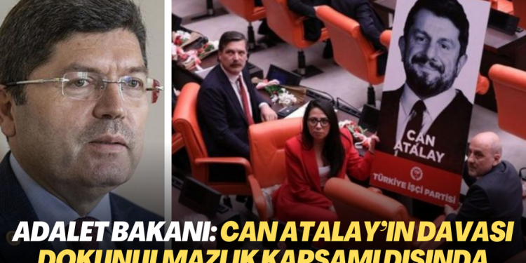 Adalet Bakanı Tunç: Can Atalay’ın davası dokunulmazlık kapsamı dışında