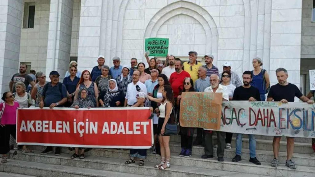 Ağaç kesimine karşı çıkan İkizköylülere hapis cezası