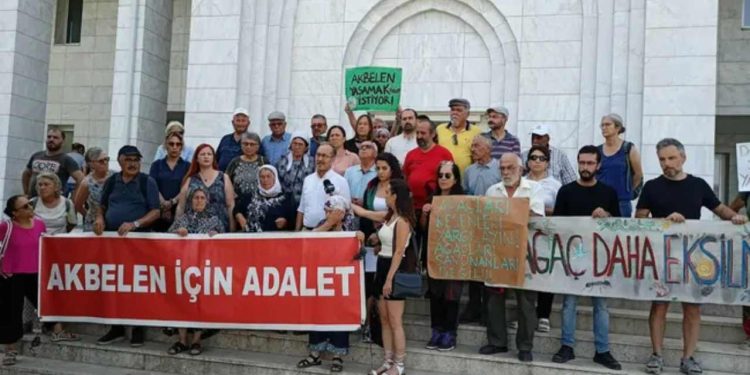 Ağaç kesimine karşı çıkan İkizköylülere hapis cezası