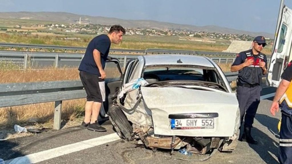 Aksaray'da kaza: Bir bebek öldü, yedi kişi yaralandı