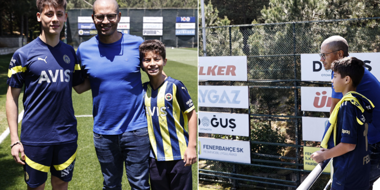 Alex'ten Fenerbahçe'ye ziyaret: Arda Güler ile bir araya geldi