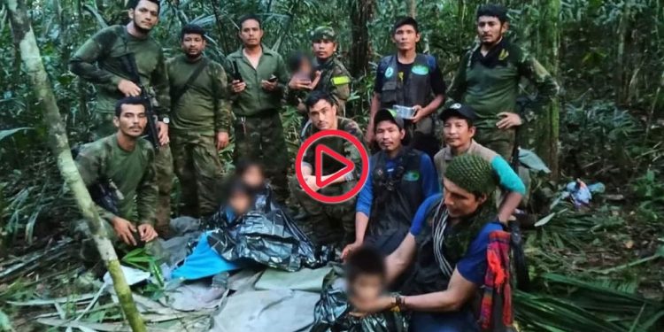 Amazon'da kaybolan dört çocuk 40 gün sonra sağ bulundu