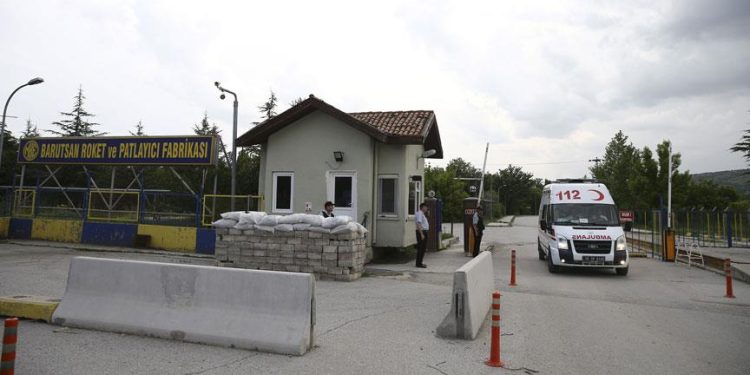 Ankara’da MKE roket ve patlayıcı fabrikasında patlama